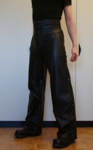 Leather Pants Front