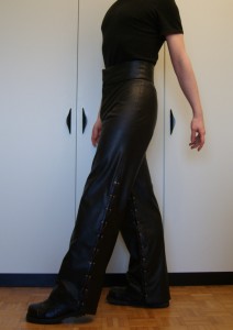 Leather Pants Side