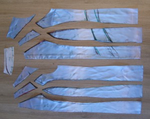 cut-up textile base