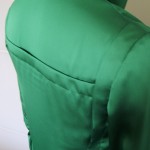 The Green Shirt shoulder detail